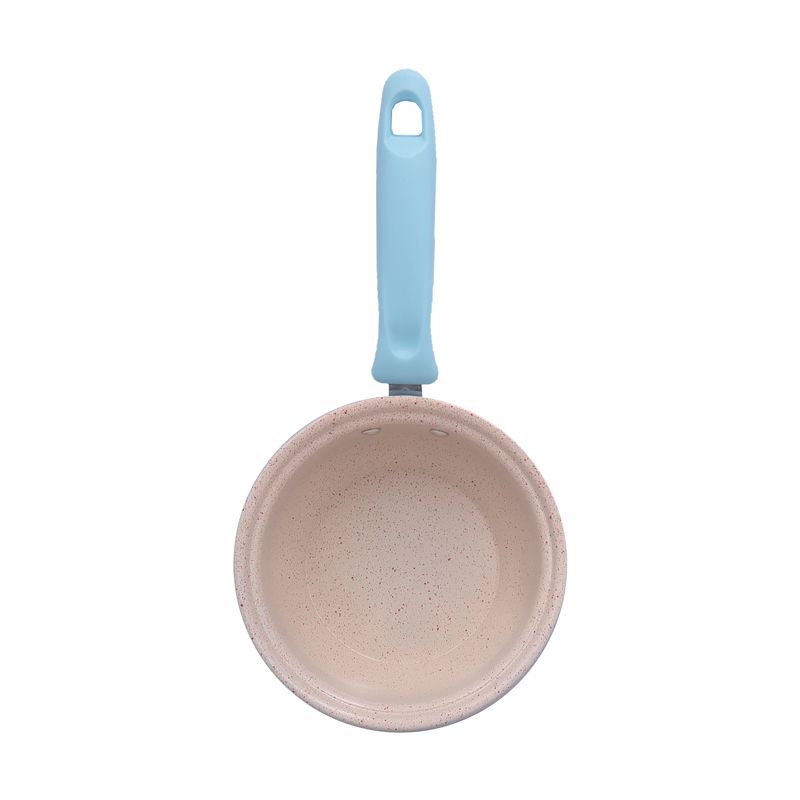 HotChef  Set of 13PCS Non-stick Colorful Marble Cast Iron Cookware Set Pots and Pans Cooking Pot Set Sufuria Set (3PCS 16/20/22CM Pots+1PC 22CM Pan + 6PCS kitchen Tools)