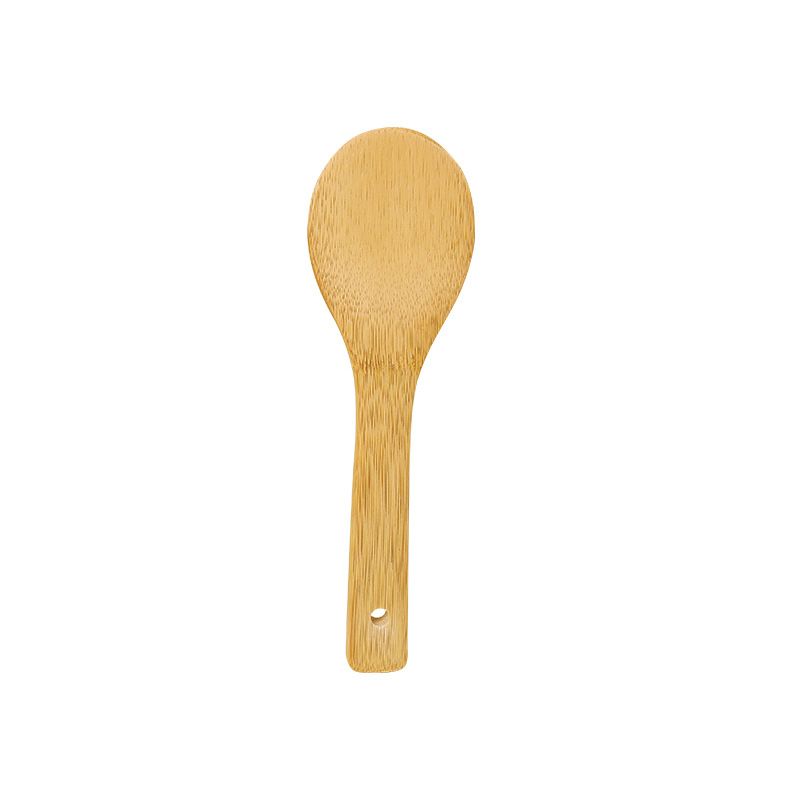 Set of 6PCS Bamboo Wooden Spoons for Cooking  Apartment Essentials Wood Spatula Spoon Nonstick Kitchen Utensil Set