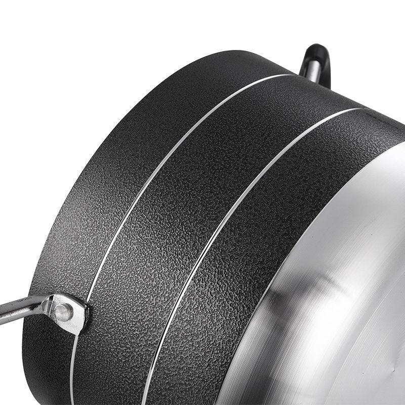 Set of 8PCS  Aluminum Non Stick Cookware Set Sufuria Set Nonstick Pots Soup Pot Milk Pot and Frying Pans Set Aluminum Pan (3PCS 20/22/24CM Pots+3PCS Lids+1PC 24CM Pan+1PC Spoon)