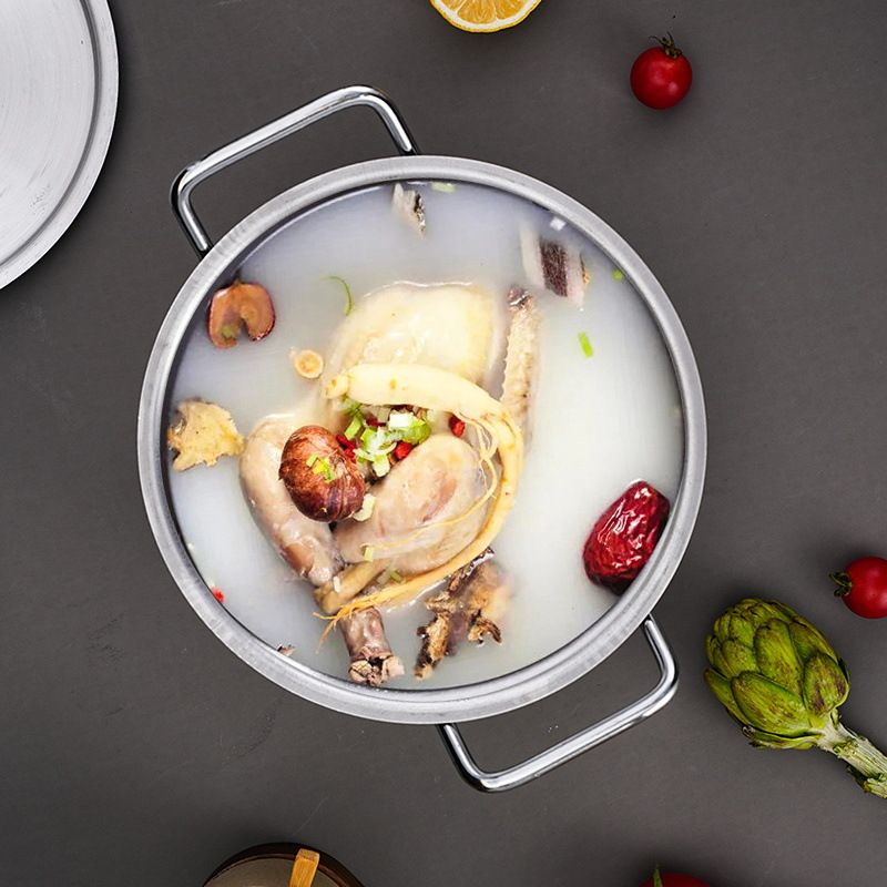 Set of 14PCS  Aluminum Non Stick Cookware Set Sufuria Set Nonstick Pots Soup Pot Milk Pot  Set (7PCS 14/16/18/20/22/24/26CM Pots +7PCS Lids)