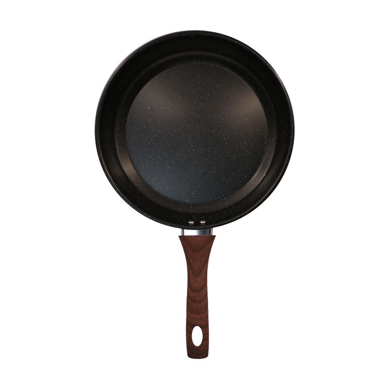 HotChef 1PC 24/26/28CM  Non-stick  Marble Coating  Pan Iron Sufuria  Frying Pan Suitable for Induction Cookers