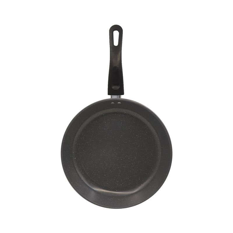 HotChef 1PC 22/24/26/28CM Non-stick Thick Marble Coating Pan Iron Sufuria Frying Pan Suitable for Induction Cookers