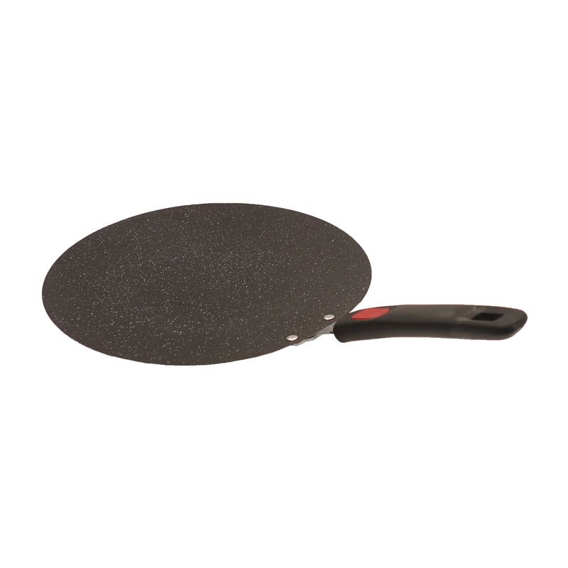 HotChef 1PC 30CM Non-stick Large Size  Marble Coating Flat Pan Iron Sufuria Frying Pan Suitable for Induction Cookers