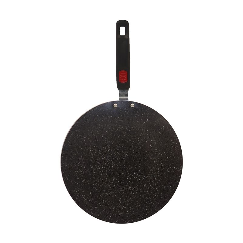 HotChef 1PC 30CM Non-stick Large Size  Marble Coating Flat Pan Iron Sufuria Frying Pan Suitable for Induction Cookers