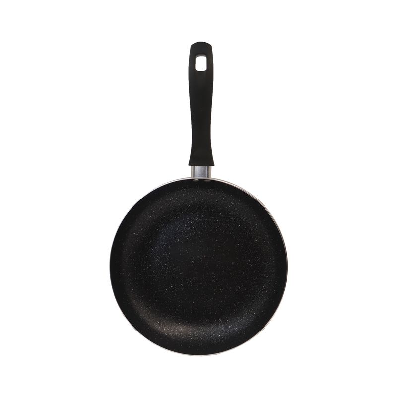 HotChef 1PC 22/24/26CM Non-stick Thick Marble Coating Pan Aluminum Sufuria Frying Pan Suitable for Induction Cookers