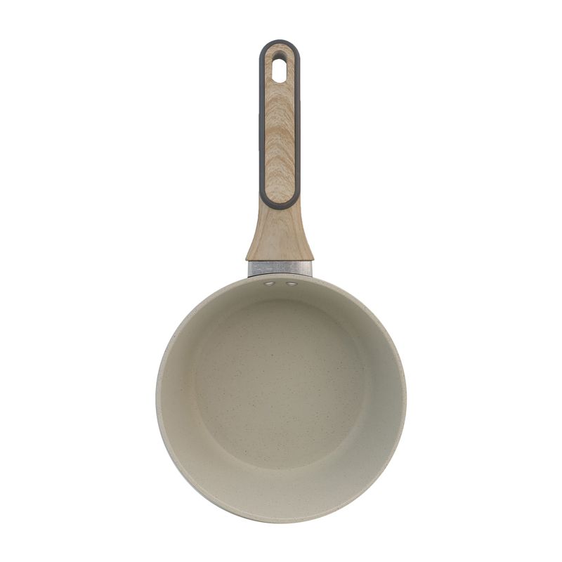 HotChef Set of 10PCS Non-stick Aluminum Marble Coating Cookware Set Sufuria Set Cooking Pot Soup Pots Set (18cm/20cm sauce pan +24cm Casserole +20cm/28 fry pan +3PCS Lids+2PCS Accessories)