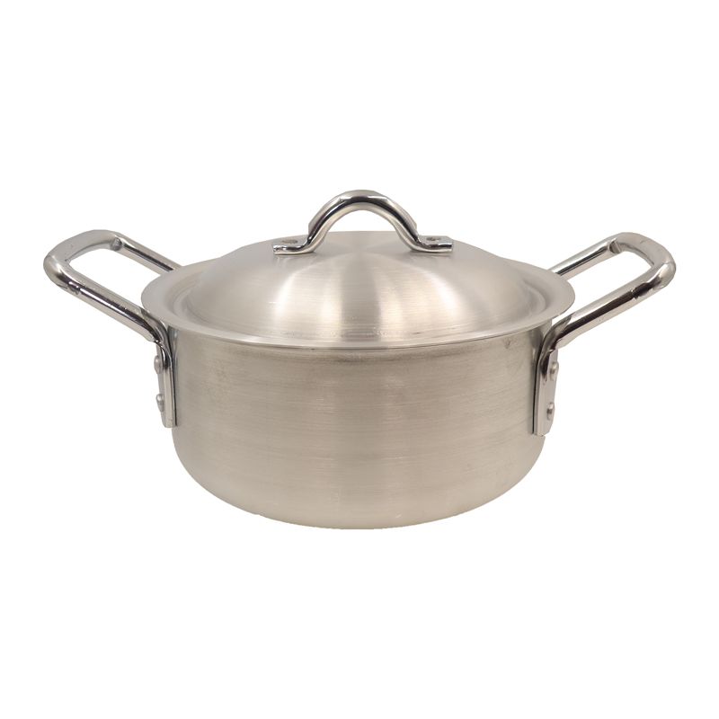 【On Sale】Set of 10PCS  Aluminum Non Stick Cookware Set Sufuria Set Nonstick Pots Soup Pot Milk Pot  Set (5PCS 18/20/22/24/26 CM Pots +5PCS Lids)