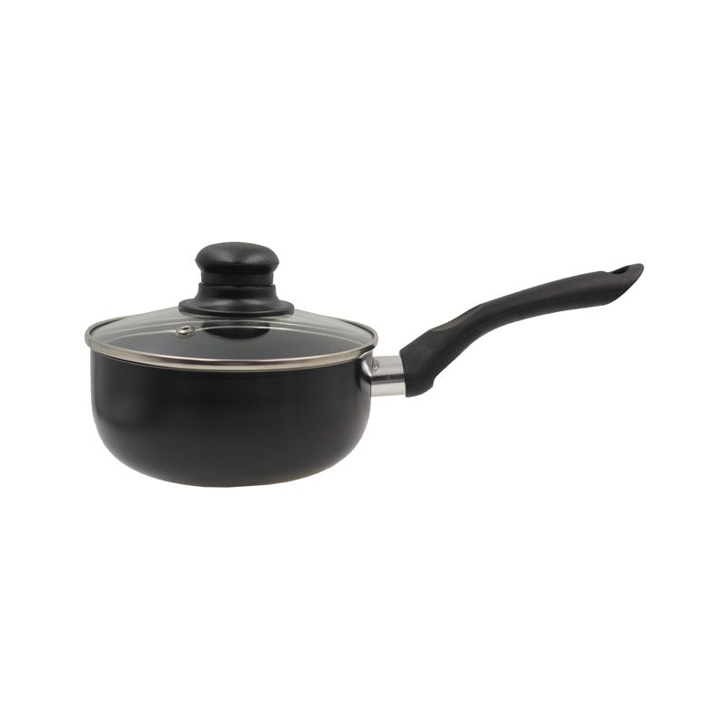 HotChef Set of 8PCS Non-stick Aluminum Cookware Set Sufuria Set Cooking Pot Soup Pots Set (3PCS 16/18/20CM Pots+2PCS 20/26 Pans+3PCS Lids)