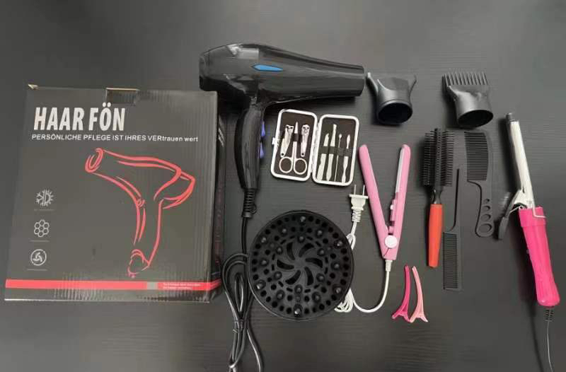 220V Hair Dryer Professional 800W Gear Strong Power Blow Hair Dryer Brush For Hairdressing Barber Salon Tools Hair Dryer Fan
