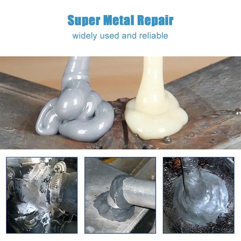 100g Strong Casting AB Glue High Strength Metal Repair Cold Welding Glue Magic Plastic Repair Casting Adhesive Bonding Sealant