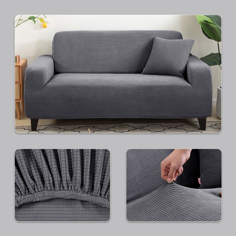1pc Jacquard Waterproof Sofa Cover Couch Cover Sofa Cover Elastic Soft Versatile Furniture Protection Cover Pet Proof Living Room