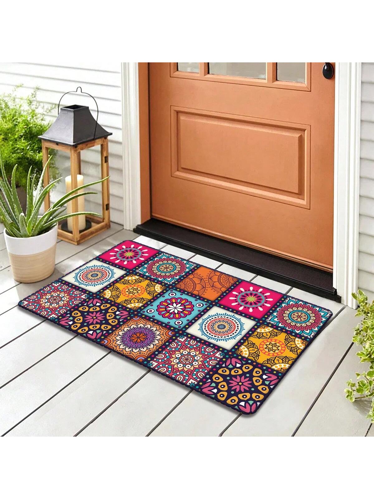 Kitchen Mat Cheaper Anti-slip Modern Area Rugs Living Room Balcony Bathroom Printed Carpet Doormat Hallway Geometric Bath Mat