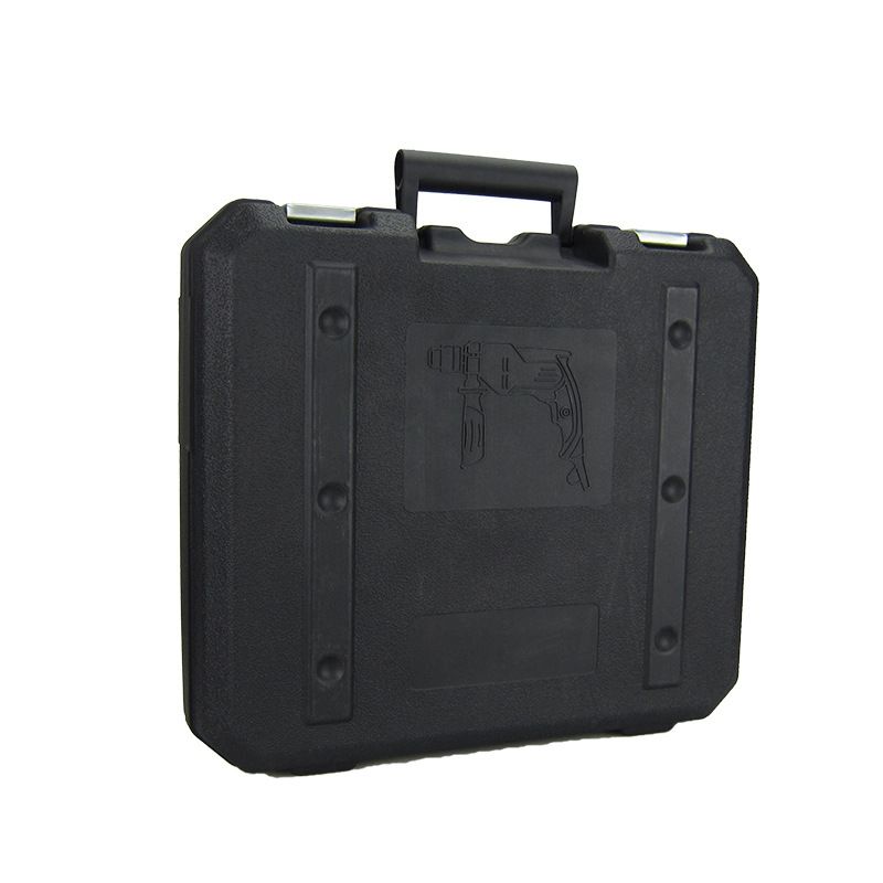 43 Pcs Set of Impact Drill Soft Connector Toolbox Multifunctional Manual Electric Hardware Hand Carry Case Packaged Hand Tools Set Home Repair Tool Box