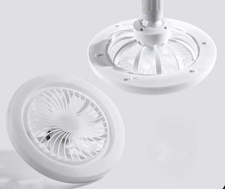 E27 LED Ceiling Fan Light Dimmable 50W Ceiling Fan With Remote Control Silent Fan Light Enclosed Low Profile Fan Light
