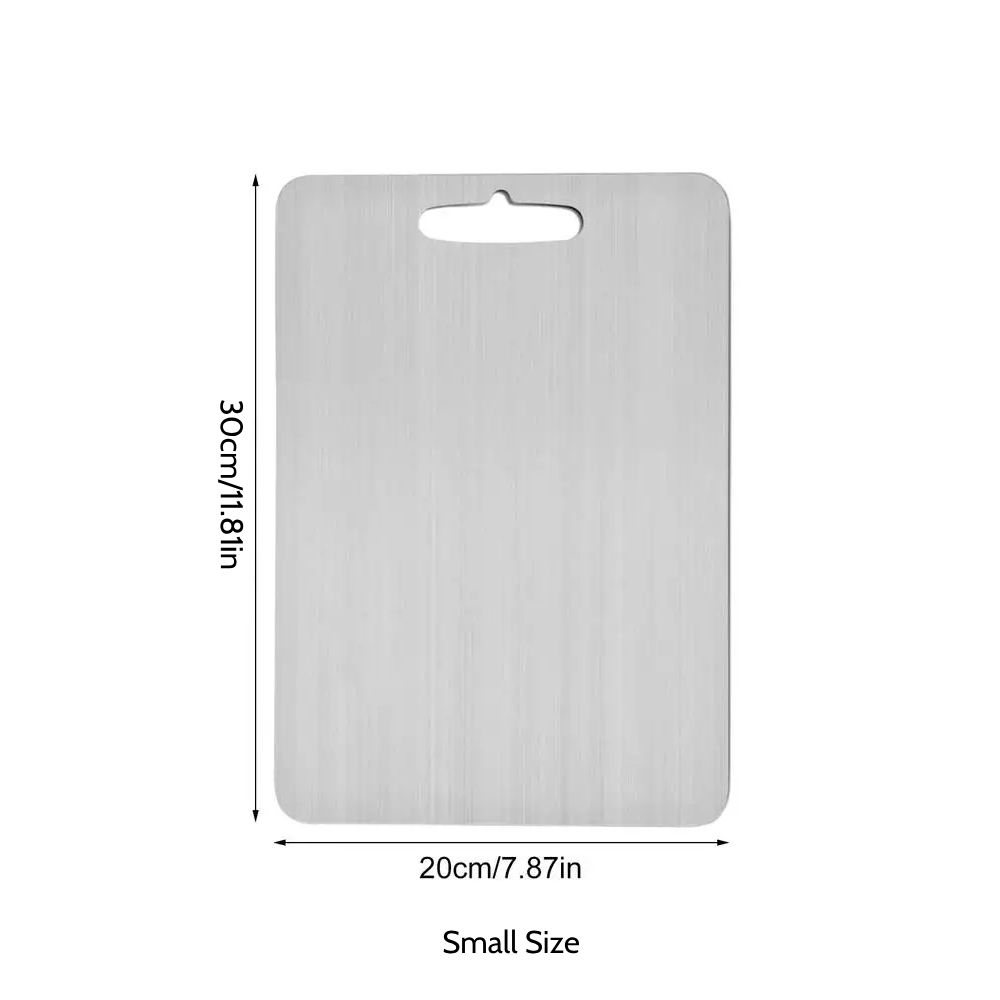 Stainless Steel Cutting Board Thickened Anti Mold Nontoxic Household Rolling Thawing Cutting Board