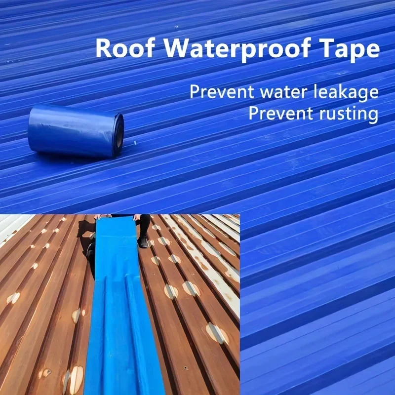 5/10M Waterproof Heat Insulation Tape Roof Leak Proof Self-Adhesive Repair Adhesive Tape Wall Crack Resistance Fix Tape