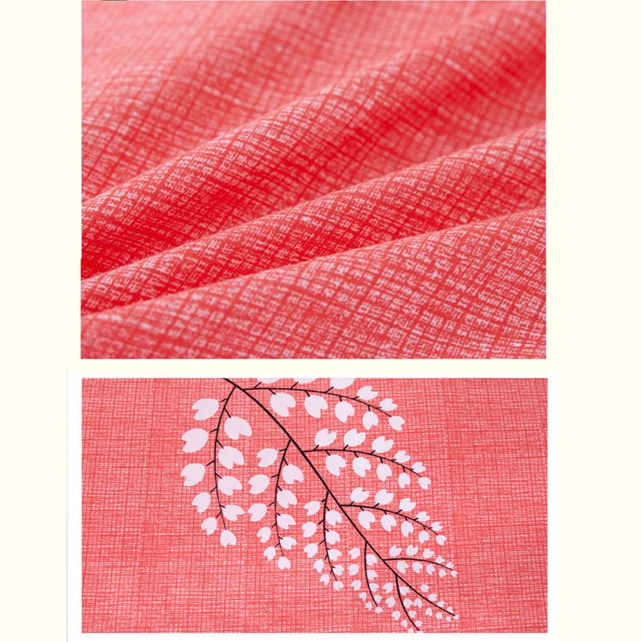 3 pcs of Fine Pink Mosaic Bedspread (NO Duvet&Duvet Corver&Pillow) Double Lace Bedspread Bed Skirt Skin Friendly Quilt Cover Romantic Bedroom Style