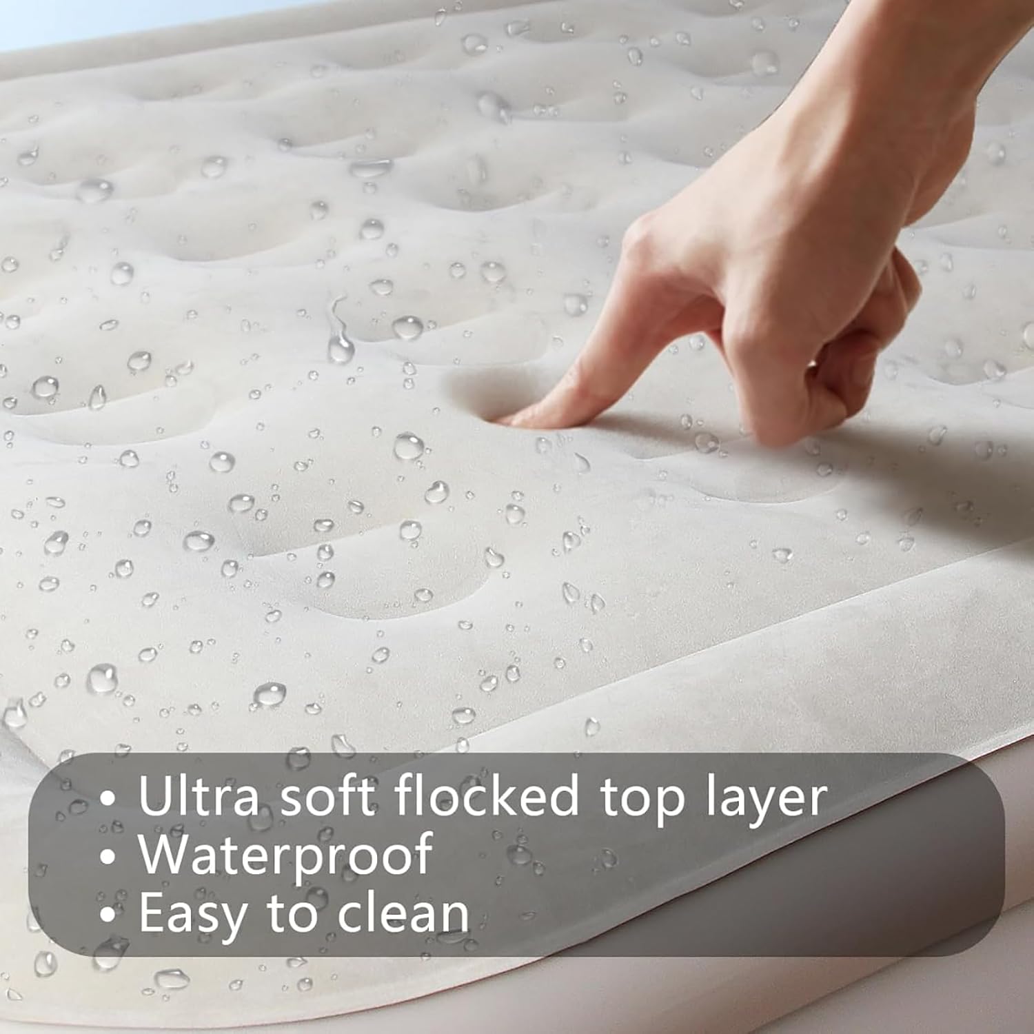 Intex Airbed Inflatable Mattress with Built-in Pump Soft Durable Portable Folding Air Bed Portable Blow up Mattress Low High Size 150x195x25/40cm for Camping, Home and Guest