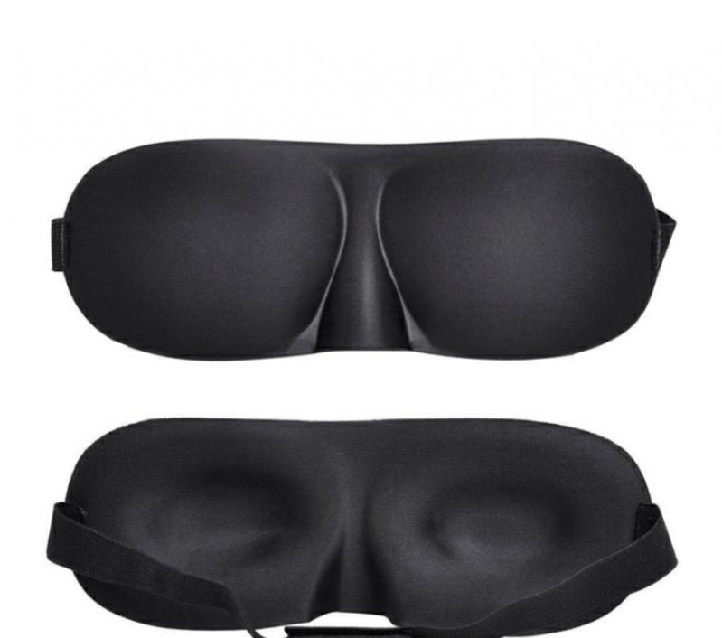 1Pair (2 Pack) 3D Eye Mask Travel Soft Padded Sleep Shade Cover Rest Relax Sleeping Blindfold