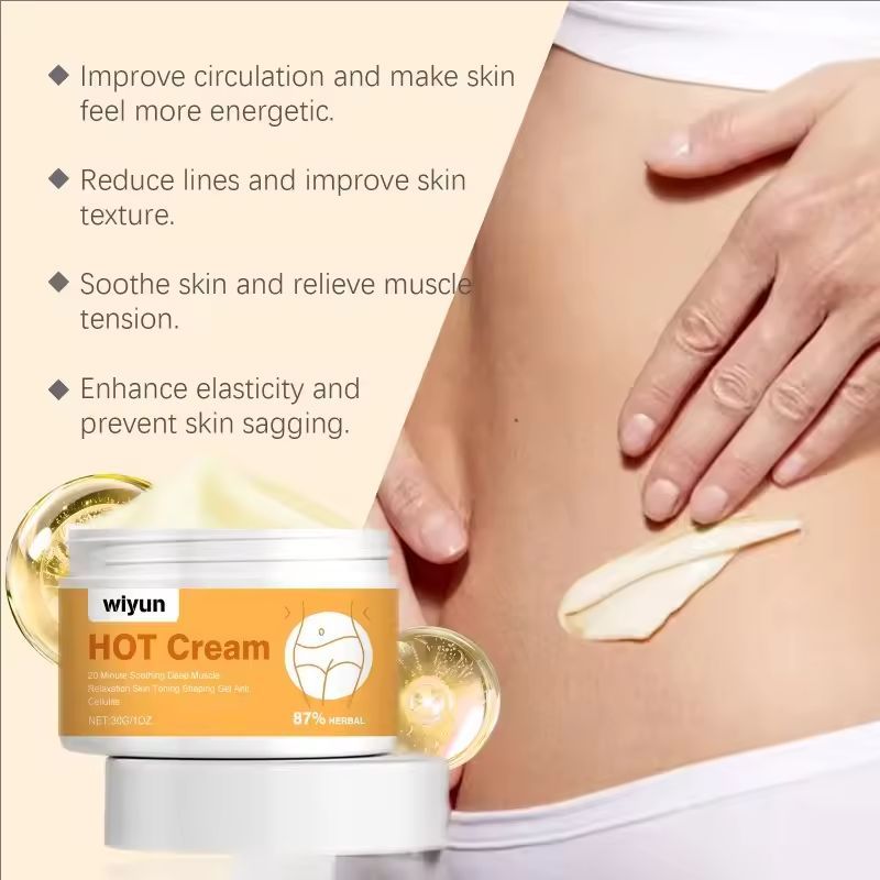 Hot Cream Fat Burning Cream Anti-cellulite Reduce Appetite Full Body Slimming Weight Loss Massaging Shaping Cream Healthy Care