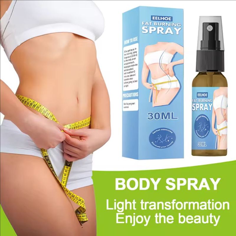 Slimming Fat Burning Spray Thin Body Fat Thin Waist Slimming Shaping Spray Big Belly Fat Burning Spray Eliminate 30ml