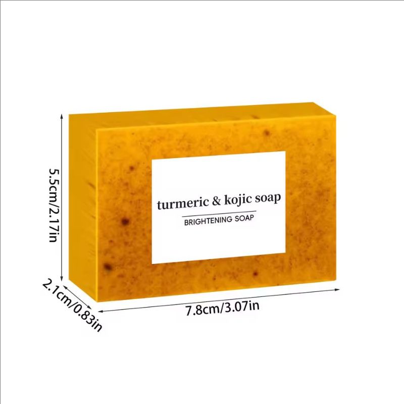 Skin Brightening Bar, Kojic Bar, Reduces Dark Spots, Hyperpigmentation And Other Types Of Skin Damage, 100g