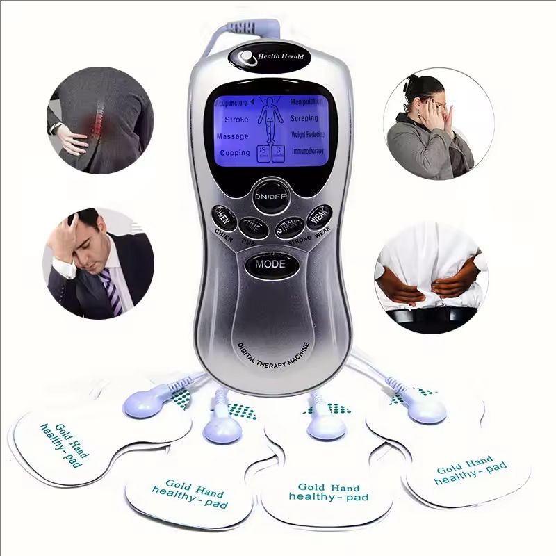 Electric Tens Unit Massager Muscle Digital Massage Electric Body LCD Display Machine