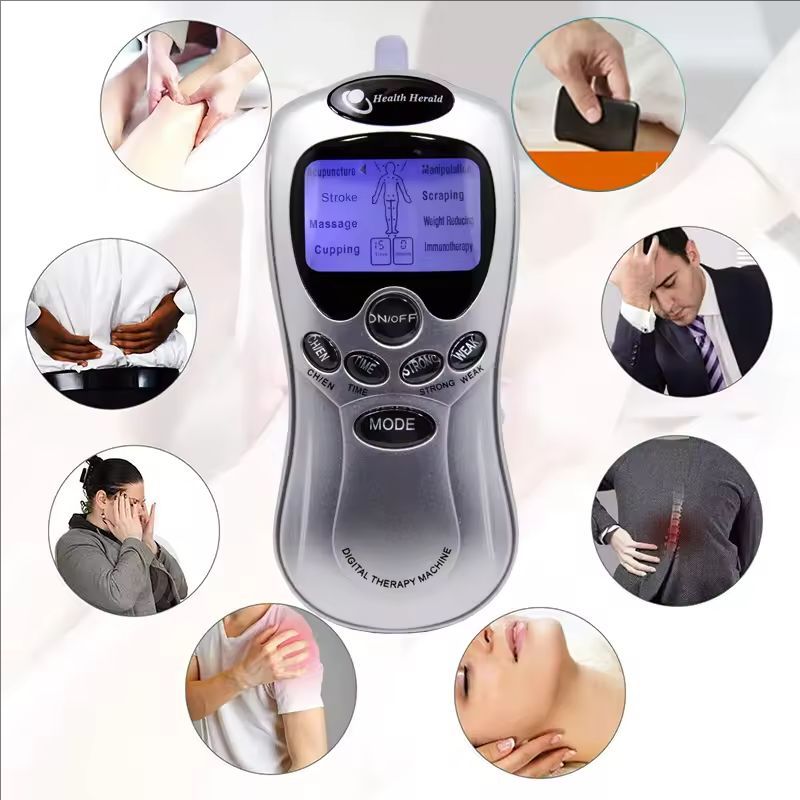 Electric Tens Unit Massager Muscle Digital Massage Electric Body LCD Display Machine