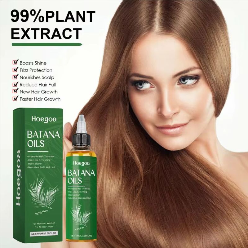 Natural Batana Oil For Hair Growth Anti Loss Repair Hair Root Moisturize Strengthen Improve Split End Hair Health Thicker Care