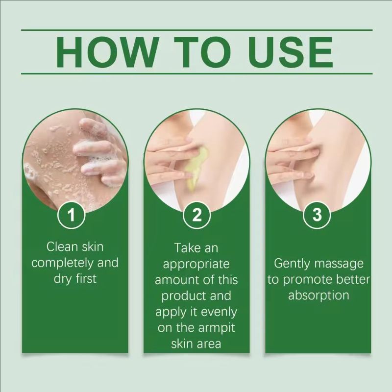 Body Odor Remove Cream Underarm Bad Smell Sweating Removal Armpits Refreshing Antiperspirant Lasting Aroma Deodorant Body Care