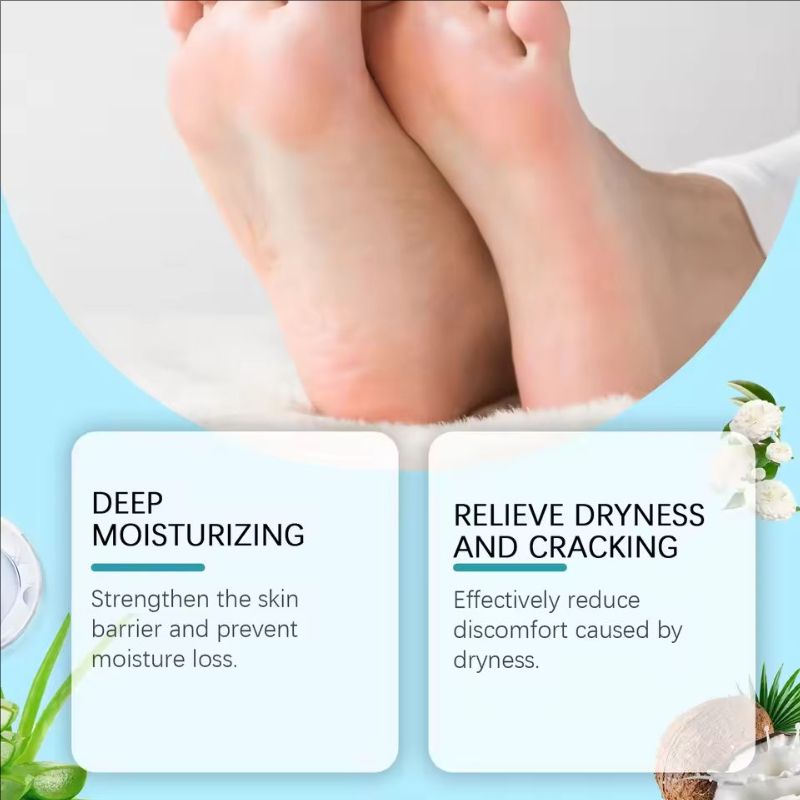 Exfoliator Foot Cream Anti-Crack Removal Dead Skin Cracked Repair Products Soften Nourish Long Lasting Moisturize Hand Feet Care