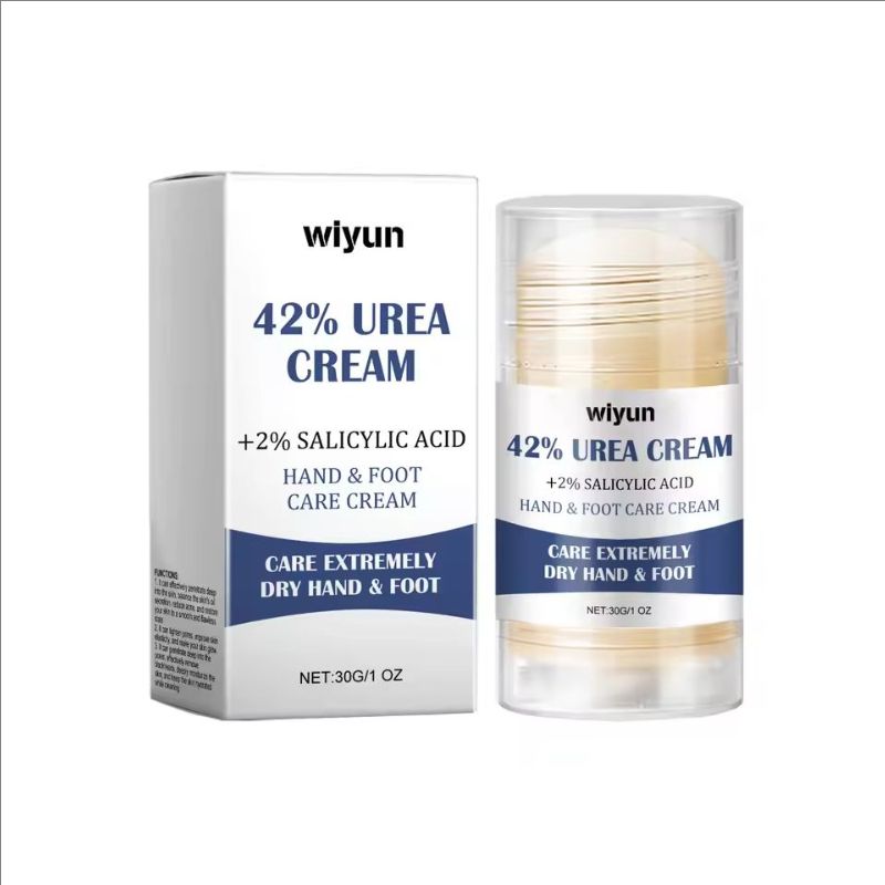 42% Urea Foot Hand Care Cream Stick Deeply Moisturizing Nourish Dry Cracked Rough Heel Hydrating Exfoliation Softening Skin Care