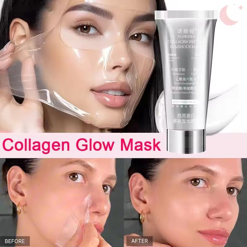 Collagen Wrapping Peel Off Mask Makeup Facial Anti-wrinkle Moisturizing Brighten Smooth Face Firming Skin Rejuvenation Care Mask