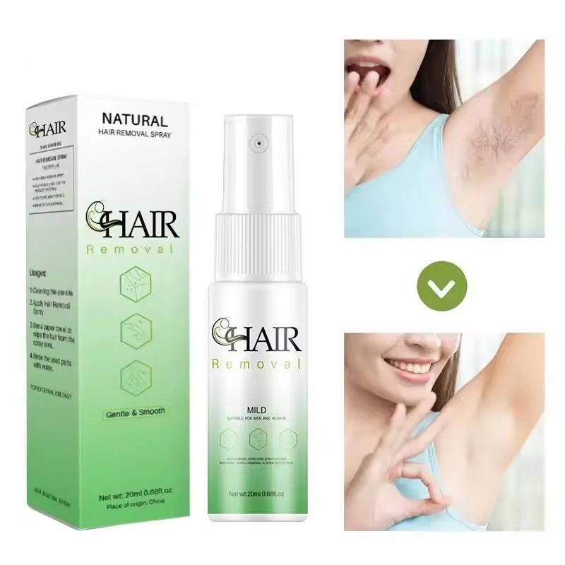 Hair Removal Spray Powerful Cream Healthy Painless Remover Growth Inhibitor Female Body Care