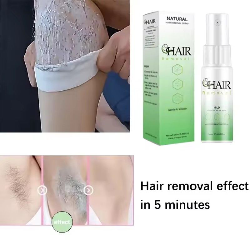 Hair Removal Spray Powerful Cream Healthy Painless Remover Growth Inhibitor Female Body Care