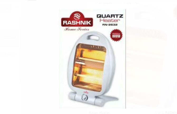 Rashnik Quartz Portable Electric Room Heater or Warmer Fan Keep your Room Warm