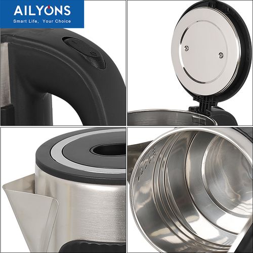 Ailyons 3.5ltrs Stainless Steel Electric Big Kettle, Ultra Plus Kettle Automatic Hot Water Boiler or Heater Jug Auto Shutoff