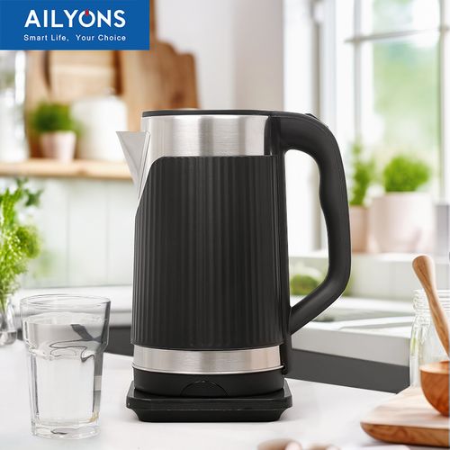 Ailyons 3.5ltrs Stainless Steel Electric Big Kettle, Ultra Plus Kettle Automatic Hot Water Boiler or Heater Jug Auto Shutoff