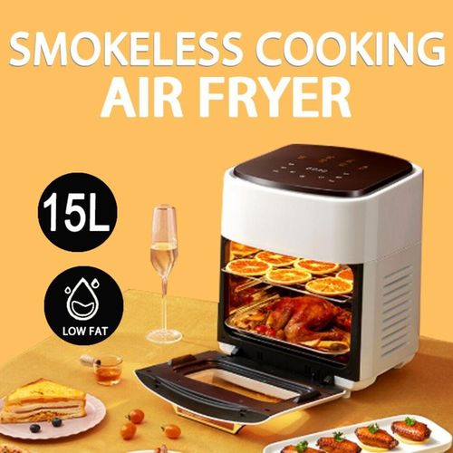 15L Silver Crest Air fryer Oven with LCD touch control JD-989 Digital silvercrest airfryer 1400W