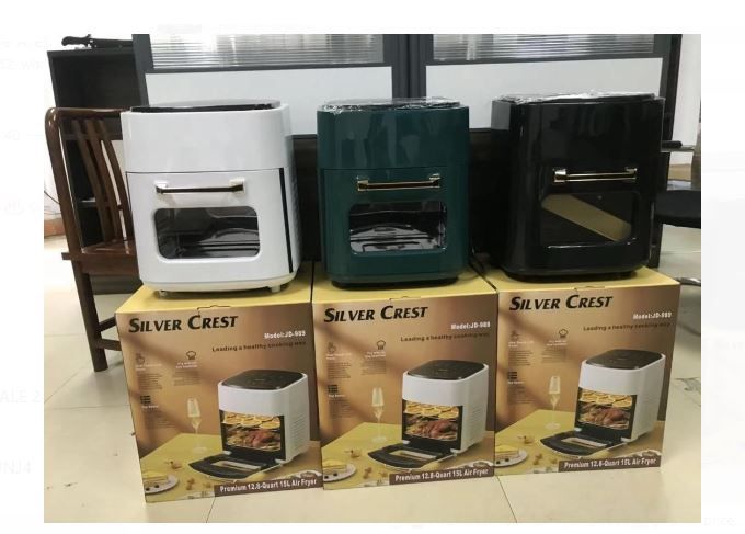 15L Silver Crest Air fryer Oven with LCD touch control JD-989 Digital silvercrest airfryer 1400W
