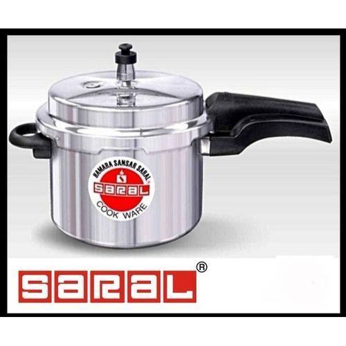 Saral Heavy Aluminium Pressure Cooker Explosion Proof