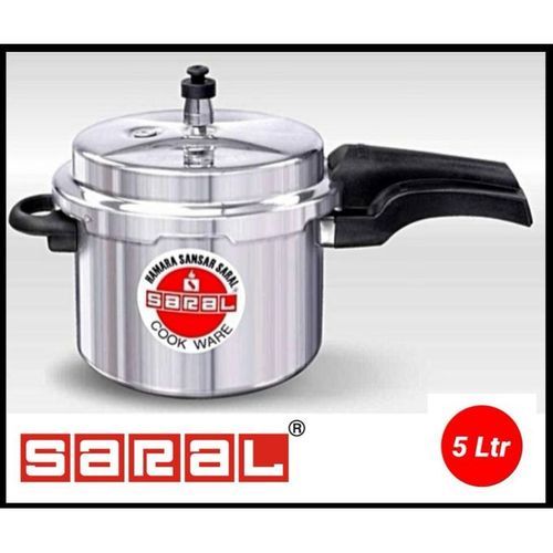Saral Heavy Aluminium Pressure Cooker Explosion Proof
