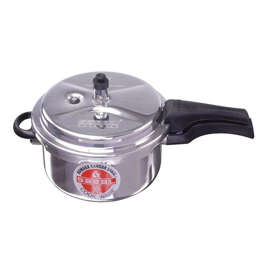 Saral Heavy Aluminium Pressure Cooker Explosion Proof