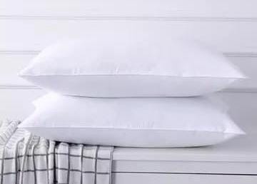 2pcs of 700gms Quality Luxury white pillows a Pair of Bed Pillow
