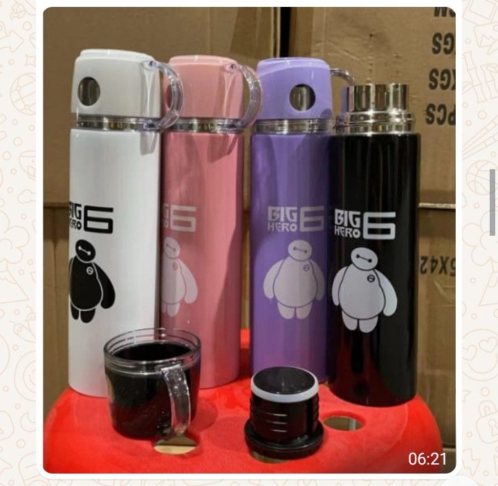 Beautiful vaccum Flask bottle can act as Water, Milk or Coffee Thermos Flask Keep Hot or Cold Bottle