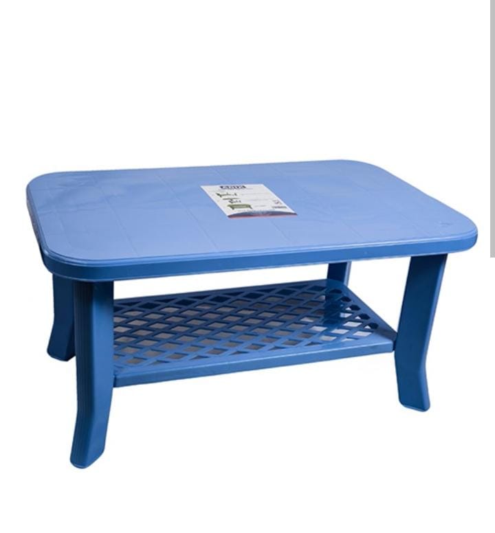 Heavy plastic coffee table easy to assemble