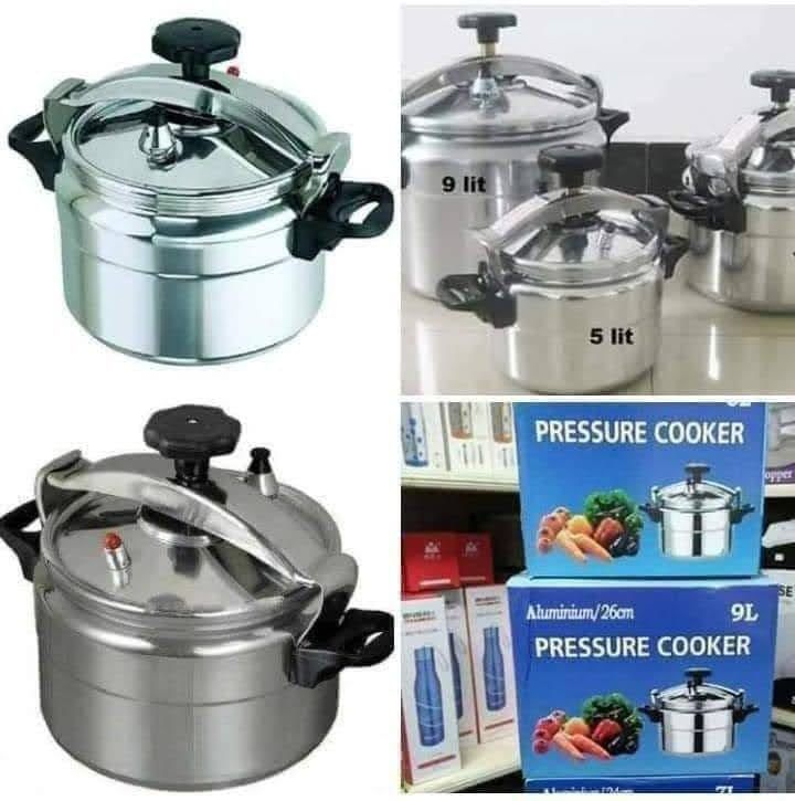 2 handle pressure cookers Non explosive Blue carton heavy gauges