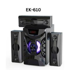 Euroken EK-610 20,000W PMPO OUTPUT  3.1CH Mini Home Theater  MULTIMEDIA WOOFER SYSTEM SPEAKERS SUBWOOFER   Audio Speaker System BLUETOOTH/FM/SD/USB With Remote Control
