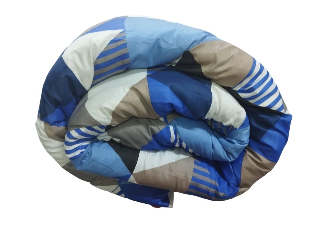 4pcs 0f 6*6 Luxury design Cotton Duvet set Comforter comes as One Duvet, One Bedsheet and 2 Pillow Cases or Pillow Covers Bedding Set