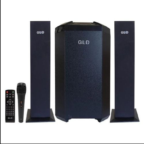 GLD G-004  2.1 Channel Tallboy Multimedia Subwoofer Speaker Sound  System Mini Home Theater  12000W PMPO BT/USB/SD/FM Woofer Sound Bar